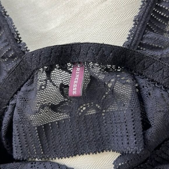 Princesse Tam Tam Soft Bustier Bra Evidence The Take It Easy Bralette Black Plun - Picture 7 of 7